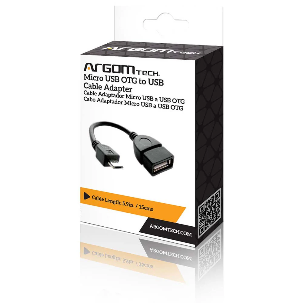 CABLE ARGOM MICRO USB OTG TO USB ARG-CB-0051
