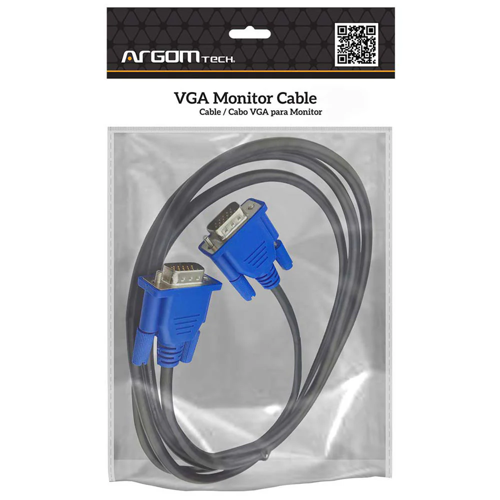 CABLE ARGOM VGA MONITOR M/M 6FT ARG-CB0075
