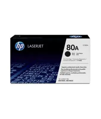 CF280A-HP 80A BLACK LASERJET TONER CARTRIDGE