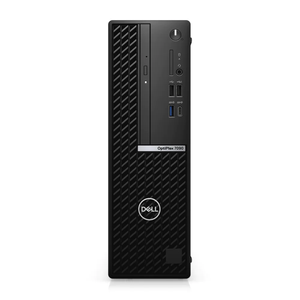 DELL ORTIPLEX 7090 SFF DT SPA CI7-10700 8GB 1TB DVDRW BLACK WIN 10 PRO (INC/WIND 11 PRO LICENSE) 3Y CONECTOR RS-32