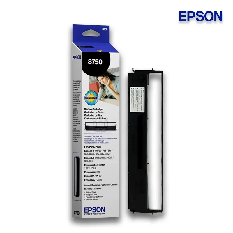 EPSON 8750 BLACK RIBBON 3 MILLION CHAACTERS